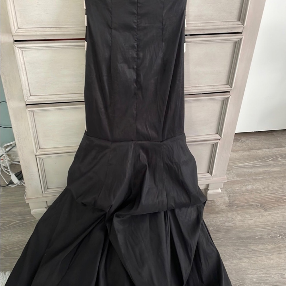 Jessica McClintock vintage strapless elegant long gown size 2 - Picture 5 of 8